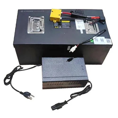 Battery with charger, LiFePo4 76.8V 42Ah (for electric motorcycle)
