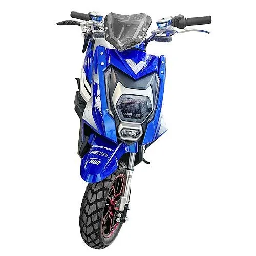 Motocicleta eléctrica LT-4200 con batería LiFePO4 de 72 V y 45 Ah.